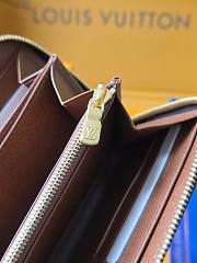 Kitlife Louis Vuitton Zippy Wallet Monogram Origine Ebene M27683 19.5x10.5x2.5cm  - 6