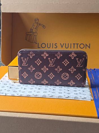 Kitlife Louis Vuitton Zippy Wallet Monogram Origine Ebene M27683 19.5x10.5x2.5cm 