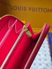 Kitlife Louis Vuitton Zippy Wallet Monogram Rose Red M27687 19.5x10.5x2.5cm  - 6
