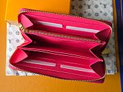 Kitlife Louis Vuitton Zippy Wallet Monogram Rose Red M27687 19.5x10.5x2.5cm  - 5