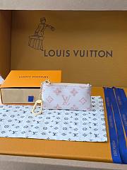 Kitlife Louis Vuitton Key Pouch Monogram Origine Lin M27673 12x7x1.5cm - 1