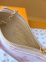 Kitlife Louis Vuitton Key Pouch Monogram Origine Lin M27673 12x7x1.5cm - 4