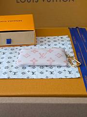 Kitlife Louis Vuitton Key Pouch Monogram Origine Lin M27673 12x7x1.5cm - 2
