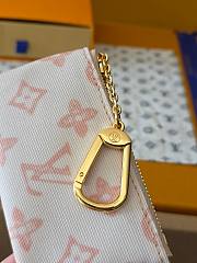 Kitlife Louis Vuitton Key Pouch Monogram Origine Lin M27673 12x7x1.5cm - 3