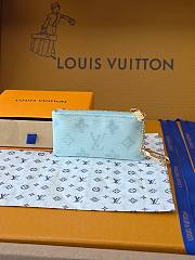 Kitlife Louis Vuitton Key Pouch Monogram Origine Vert Asnières M27672 12x7x1.5cm  - 6