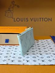 Kitlife Louis Vuitton Key Pouch Monogram Origine Vert Asnières M27672 12x7x1.5cm  - 4
