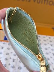 Kitlife Louis Vuitton Key Pouch Monogram Origine Vert Asnières M27672 12x7x1.5cm  - 2