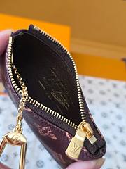 Kitlife Louis Vuitton Key Pouch Monogram Origine Ebene M27671 12x7x1.5cm  - 6