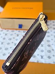 Kitlife Louis Vuitton Key Pouch Monogram Origine Ebene M27671 12x7x1.5cm  - 4