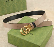 Kitlife Gucci GG Marmont Belt Black & Belt Width 3cm - 4