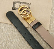 Kitlife Gucci GG Marmont Belt Black & Belt Width 3cm - 2