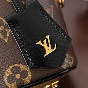 Kitlife Louis Vuitton Vanity PM Bag Brown Monogram M47128 19x11x13cm - 4