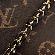 Kitlife Louis Vuitton Vanity PM Bag Brown Monogram M47128 19x11x13cm - 3