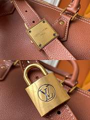 Kitlife Louis Vuitton Speedy Soft 30 Bag Brown Cognac M24892 21x17x30cm - 5