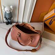 Kitlife Louis Vuitton Speedy Soft 30 Bag Brown Cognac M24892 21x17x30cm - 2