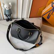 Kitlife Louis Vuitton Speedy Soft 30 Bag Black M24891 21x17x30cm  - 4