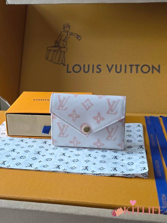 Kitlife Louis Vuitton Victorine Monogram Origine Lin M27691 12x9.5x2.5cm - 1