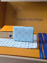 Kitlife Louis Vuitton Victorine Monogram Origine Bleu Courrier M27682 12x9.5x2.5cm  - 2