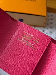 Kitlife Louis Vuitton Victorine Monogram Origine Rose Ruban M27690 12x9.5x2.5cm  - 5