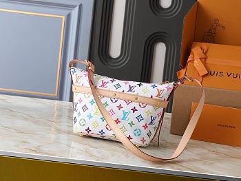 Kitlife Louis Vuitton x TM Cruiser Toiletry Bag White Multicolor M27900 22x13.5x12cm 