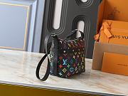 Kitlife Louis Vuitton x TM Cruiser Toiletry Bag Black Multicolor M27900 22x13.5x12cm  - 4