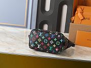 Kitlife Louis Vuitton x TM Cruiser Toiletry Bag Black Multicolor M27900 22x13.5x12cm  - 5