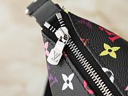 Kitlife Louis Vuitton x TM Cruiser Toiletry Bag Black Multicolor M27900 22x13.5x12cm  - 3