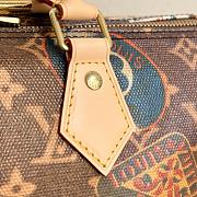 Kitlife Louis Vuitton Speedy 30 Badge Bag Brown M47087 30x21x17cm - 5
