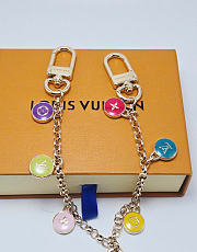 Kitlife Louis Vuitton Colorful Beads Bag Chain - 1