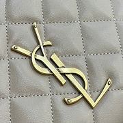 Kitlife Saint Laurent Icarino In Beige Quilted Nappa Bag 851689 17x13x3cm  - 2