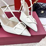 Kitlife Valentino Garavani VLogo Signature Pumps White Patent Leather 80mm - 5