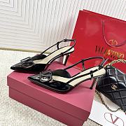 Kitlife Valentino Garavani VLogo Signature Pumps Black Patent Leather 80mm  - 1