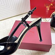 Kitlife Valentino Garavani VLogo Signature Pumps Black Patent Leather 80mm  - 6