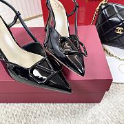 Kitlife Valentino Garavani VLogo Signature Pumps Black Patent Leather 80mm  - 2