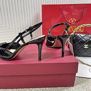 Kitlife Valentino Garavani VLogo Signature Pumps Black Patent Leather 80mm  - 4
