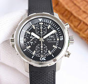 Kitlife IWC Aquatimer Chronograph Watch Black 44mm - 1