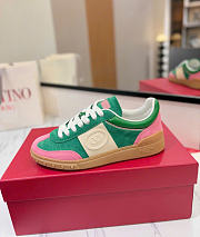 Kitlife Valentino Garavani Upvillage Crosta Sneakers Green & Pink - 5