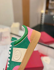 Kitlife Valentino Garavani Upvillage Crosta Sneakers Green & Pink - 4