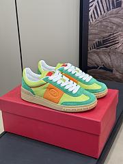 Kitlife Valentino Garavani Upvillage Crosta Sneakers Green & Yellow - 1