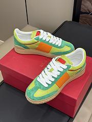 Kitlife Valentino Garavani Upvillage Crosta Sneakers Green & Yellow - 2