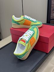 Kitlife Valentino Garavani Upvillage Crosta Sneakers Green & Yellow - 6