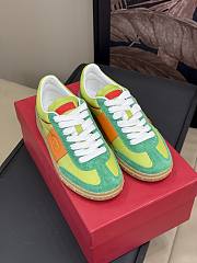 Kitlife Valentino Garavani Upvillage Crosta Sneakers Green & Yellow - 4
