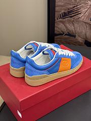 Kitlife Valentino Garavani Upvillage Crosta Sneakers Dark Blue & White  - 5