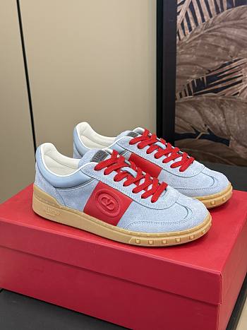 Kitlife Valentino Garavani Upvillage Crosta Sneakers Blue & Red