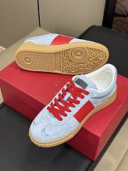 Kitlife Valentino Garavani Upvillage Crosta Sneakers Blue & Red - 2
