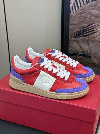 Kitlife Valentino Garavani Upvillage Crosta Sneakers Red & Purple 