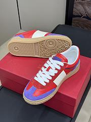 Kitlife Valentino Garavani Upvillage Crosta Sneakers Red & Purple  - 4