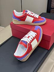 Kitlife Valentino Garavani Upvillage Crosta Sneakers Red & Purple  - 3