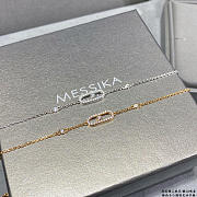 Kitlife Messika Move Uno Pave Diamond Bracelet in Silver / Gold - 3