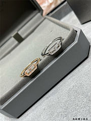 Kitlife Messika Move Uno Pave Diamond Ring in Silver / Gold  - 4